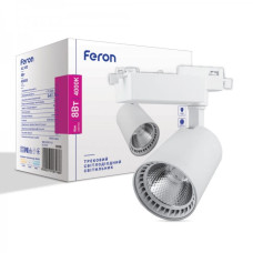 Трековий світильник Feron AL100 8W 4000К IP40 білий