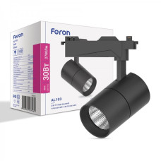 Трековий світильник Feron AL103 30W 4000К IP40 чорний