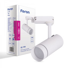 Трековий світильник Feron AL106 10W 4000К IP40 білий