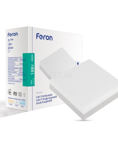 Світлодіодний світильник Feron AL505 6W 4000К IP20