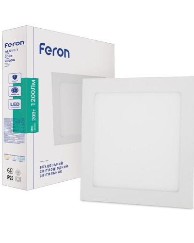 Світлодіодний світильник Feron AL511-1 20W 4000K