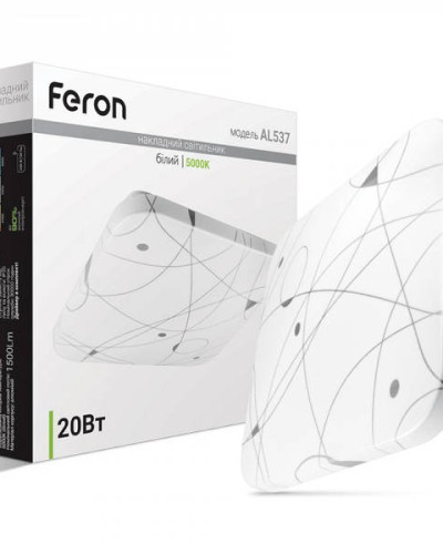 Світлодіодний світильник Feron AL537 20W 5000К