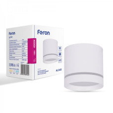 Накладний світлодіодний світильник Feron AL543 10Вт 4000К IP20 білий