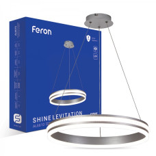 Світлодіодна Люстра Feron AL6610 SHINE LEVITATION 50Вт 4000К IP20 срібло