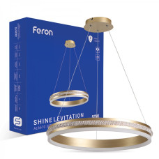 Світлодіодна Люстра Feron AL6610 SHINE LEVITATION 50Вт 4000К IP20 золото