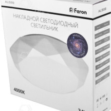 Накладний світлодіодний світильник Feron AL708 24W 6500K