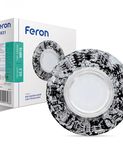 Вбудований світильник Feron CD831 з LED підсвічуванням