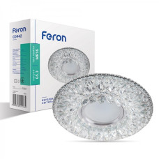 Встраиваемый светильник Feron CD834 с LED подсветкой