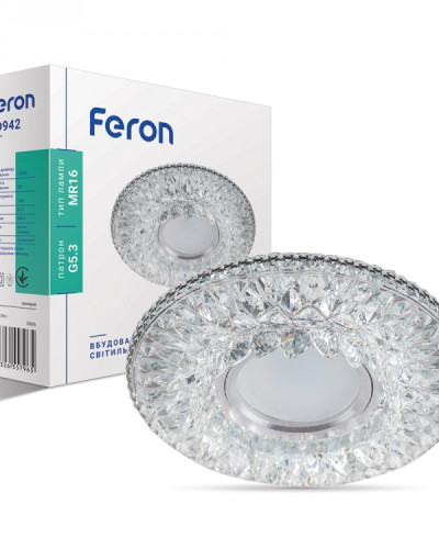 Вбудований світильник Feron CD942 з LED підсвічуванням