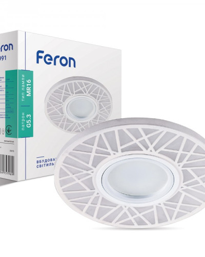 Вбудований світильник Feron CD991з LED підсвічуванням