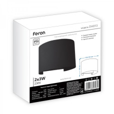 Архитектурный светильник Feron DH013 черный