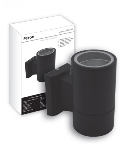 Архітектурний світильник Feron DH0701 чорний