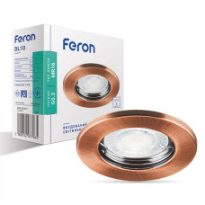 Встроенный светильник Feron DL10 античная медь