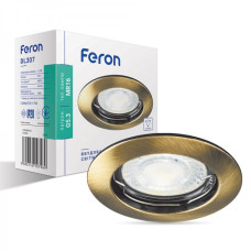 Вбудований світильник Feron DL307 античне золото