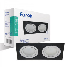 Встраиваемый светильник Feron DL6122 черный