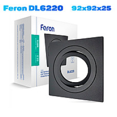 Встроенный поворотный светильник Feron DL6220 черный
