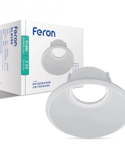 Вбудований світильник Feron DL8280 білий