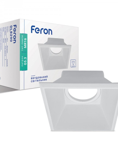 Вбудований світильник Feron DL8290 білий