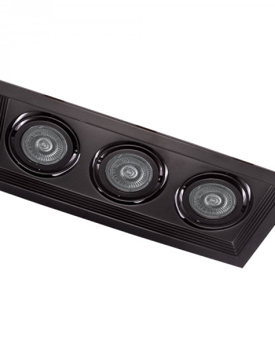 Карданний світильник Feron DLT203 G5.3 IP20 чорний