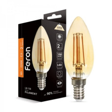 Светодиодная лампа Feron Filament LB-158 6Вт E14 2200K