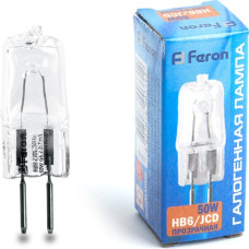 Галогенна лампа Feron HB6 JCD 50Вт