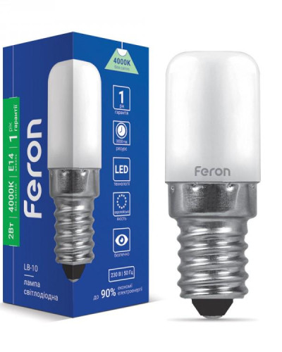 Світлодіодна лампа Feron LB-10 2Вт E14 4000K