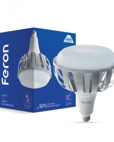 Світлодіодна лампа Feron LB-651 100Вт Е27-E40 6500K