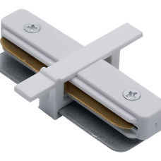 Коннектор прямой Feron LD1004 белый