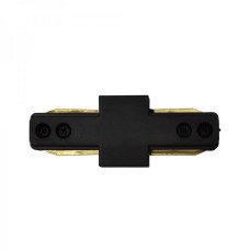Коннектор прямой Feron LD1200-P черный