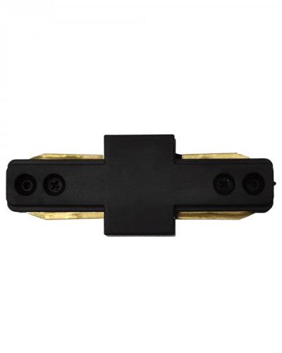 Коннектор прямой Feron LD1200-P черный