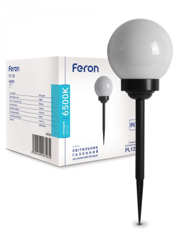 Грунтовий світильник на сонячній батареї Feron PL125