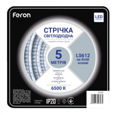 Светодиодная лента Feron SANAN LS612 120SMD/м 12V IP22 белый
