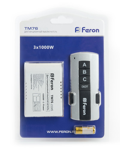 Дистанційний вимикач Feron TM76
