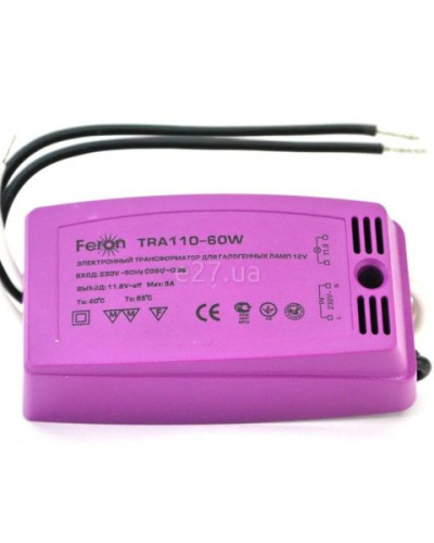Трансформатор электронный Feron TRA110 60W