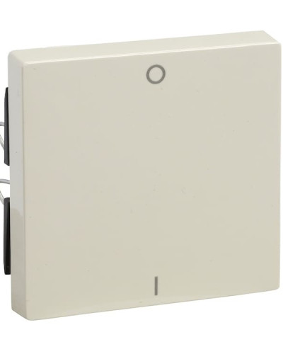 Клавіша одинарна, з маркуванням О/I , бежевий, Merten System M Schneider Electric MTN432244