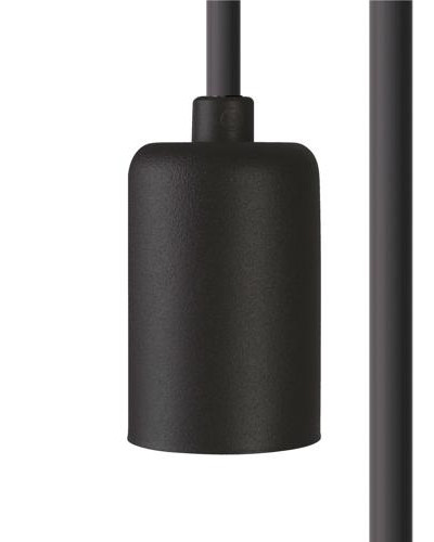 Кабель для светильника CAMELEON CABLE E27 1,5 M BLACK PL