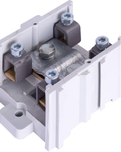 Клемна колодка прохідна e.tc.main.brass.95, 1х95 мм.кв./4х16 мм.кв..,латунний контакт