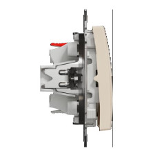 Кнопка на два направления Бежевый Sedna Design Schneider Electric SDD112116