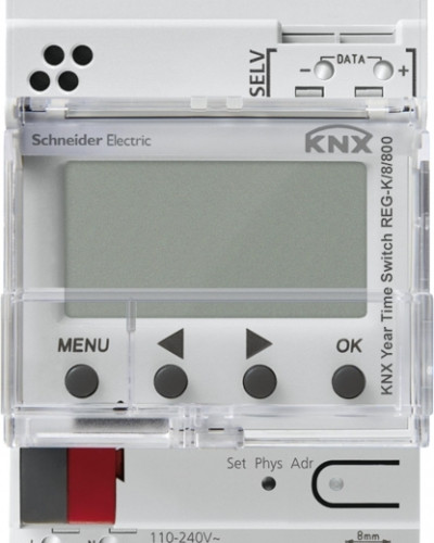 Годовой таймер KNX REG-K/8/800, KNX, Merten, Schneider Electric MTN6606-0008