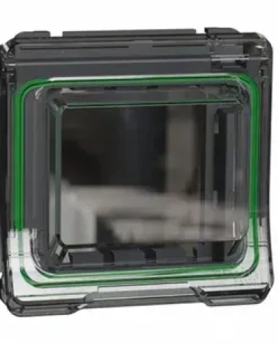 Крышка бокса для Unica NEW черная IP55 MUREVA S