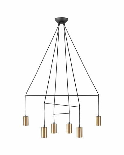 Люстра Nowodvorski IMBRIA SOLID BRASS VI PL