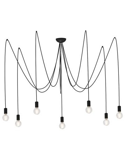 Люстра Nowodvorski SPIDER BLACK VII PL