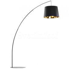 Торшер чорний із золотом MANGRI LAMPA 3066