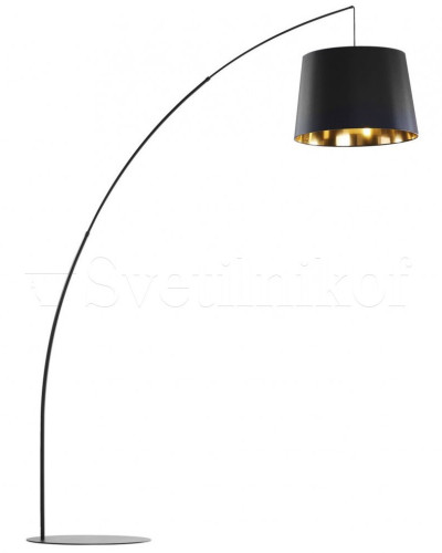 Торшер чорний із золотом MANGRI LAMPA 3066