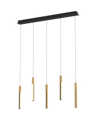 Підвісний світильник Чорний-Дерево BLACK-WOOD ELIOT LAMPA MD4768-5-3BMT