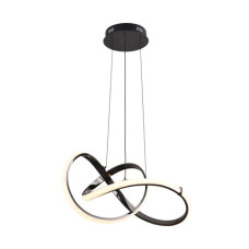 Підвісний світильник INDIGO LAMPA Хром/BLACK ХромE MD9717-1-3BCD