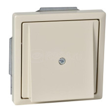 Центральная накладка для вывода кабеля, бежевый, Merten Antique, Schneider Electric MTN299344