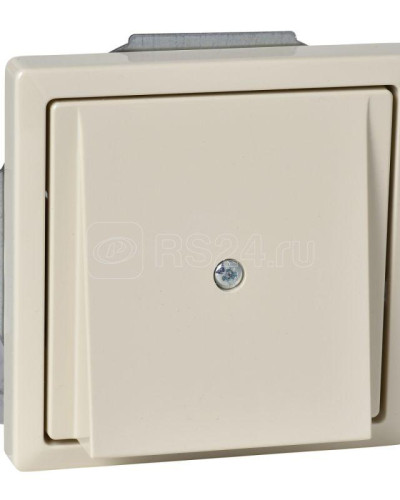 Центральна накладка для виводу кабеля, бежевий, Merten Antique, Schneider Electric MTN299344