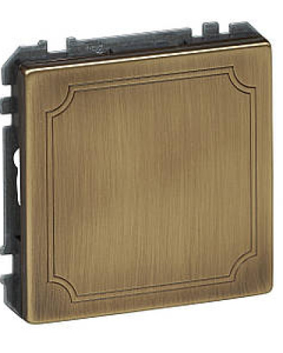 Заглушка, антична латунь,  Merten Antique Schneider Electric MTN391943