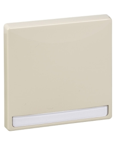 Клавіша з полем для надпису, бежевий,  Merten Antique, Schneider Electric MTN412344